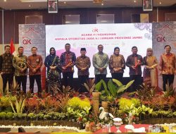 Bertempat di Hotel Aston Jambi. Senin (09/12) Wakil Bupati H. Bakhtiar, SP menghadiri Pengukuhan Kepala Otoritas Jasa Keuangan (OJK) Provinsi Jambi tahun2024.