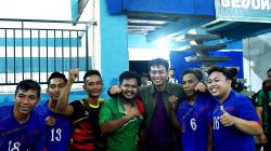 Bupati Batang Hari Membuka Open Turnamen Futsal di Desa Tenam